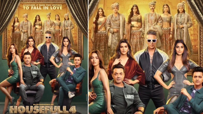 Housefull 4 Quick Movie Review: Akshay Kumar, Riteish Deshmukh, Kriti Sanon’s Film Is Occasionally Funny