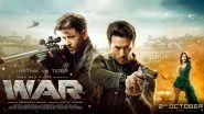 War New Poster: The WAR between Hrithik Roshan and Tiger Shroff Is Going to Be a Treat for Action Cinema Lovers