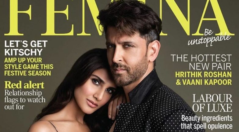 Hrithik Roshan And Vaani Kapoor Ooze Glamour On Femina Magazine Cover 👗 Latestly