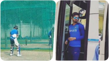 Indian Cricket Team Sweats it Out in the Nets Ahead of India vs South Africa, 2nd T20I 2019 (Watch Video Pics)