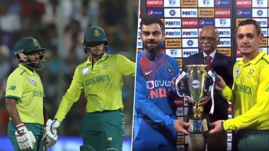 Quinton De Kock Plays Captain’s Knock to Help South Africa Level T20I Series; Twitter Reacts to Another Indian Failure