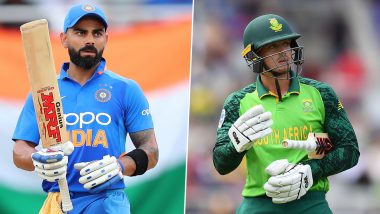 Live Cricket Streaming of India vs South Africa 3rd T20I 2019 Match on DD Sports and Hotstar: Check Live Cricket Score, Watch Free Telecast of IND vs SA on TV and Online