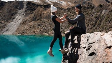 Travel Influencer Couple Kelly and Kody Slammed for ‘Dangerous’ Cliff-Hanging Photo on Instagram!