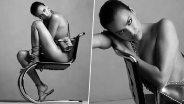 Irina Shayk Goes Bold and Nude for the Photoshoot of a Handbag Brand (Watch Video)