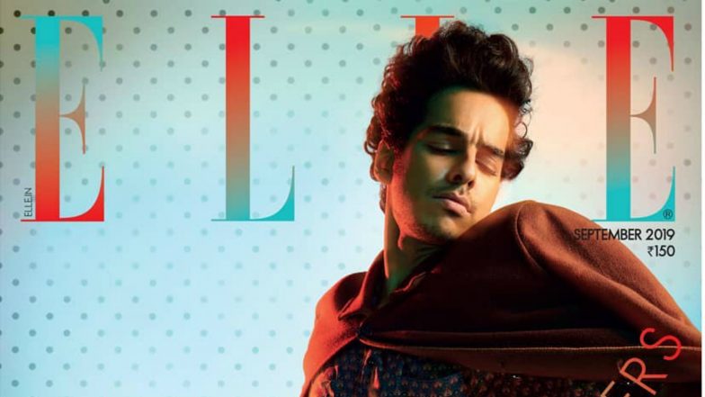 Ishaan Khattar Turns Cover Boy For September Issue of Elle India ...