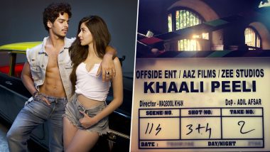 Ishaan Khatter, Ananya Panday Starrer Khaali Peeli Goes on Floor (View Pic)