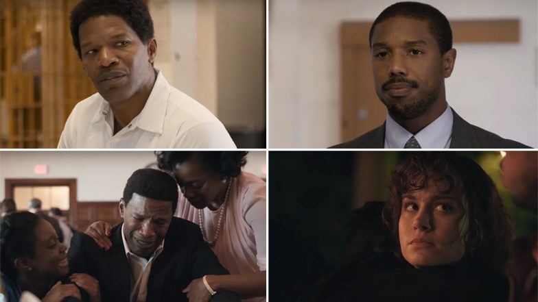 Just Mercy Trailer: Michael B Jordan and Brie Larson Fight For Jamie Foxx's Justice in This Intense Legal Drama (Watch Video)