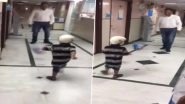 Jaga, One of Odisha's Craniopagus Twins Plays Football With Hospital Staff at AIIMS After Undergoing Separation Surgery With Conjoined Brother Balia (Watch Video)