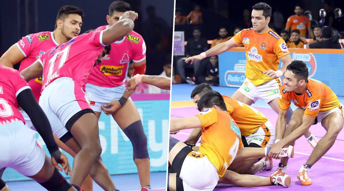 Jaipur Pink Panthers Vs Telugu Titans PKL 2019 Match Free Live Streaming and Telecast Details: Watch JAI vs HYD, VIVO Pro Kabaddi League Season 7 Clash Online on Hotstar and Star Sports Jaipur Pink Panthers Vs Telugu Titans PKL 2019 Match Free Live Streaming and Telecast Details: Watch JAI vs HYD, VIVO Pro Kabaddi League Season 7 Clash Online on Hotstar and Star Sports