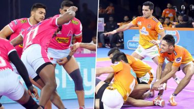 Jaipur Pink Panthers vs Puneri Paltan PKL 2019 Match Free Live Streaming and Telecast Details: Watch JAI vs PUN, VIVO Pro Kabaddi League Season 7 Clash Online on Hotstar and Star Sports