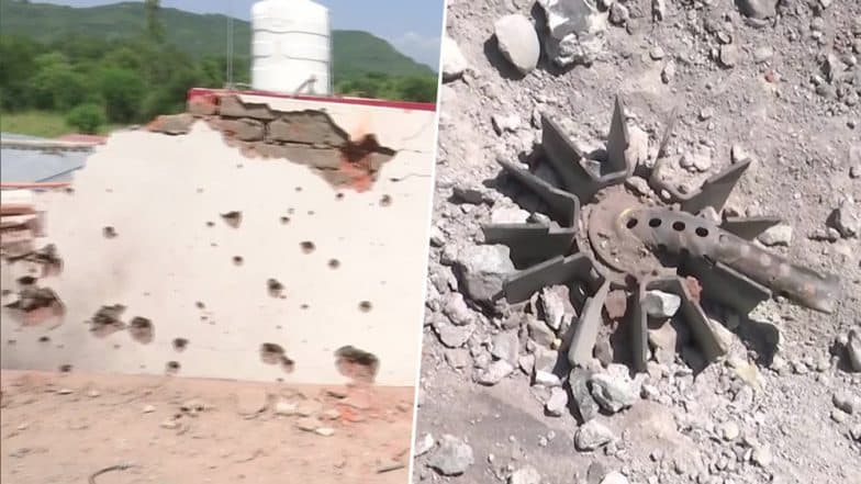 Jammu and Kashmir: Pakistan Violates Ceasefire Again, Several Houses Damaged in Rajouri District Due to Heavy Shelling Jammu and Kashmir: Pakistan Violates Ceasefire Again, Several Houses Damaged in Rajouri District Due to Heavy Shelling