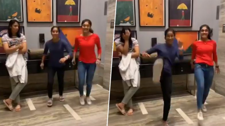 Jemimah Rodrigues and Harleen Deol Are ‘CID’ Fans: Indian Women’s Cricketers Perform Daya’s Slam-Bang Door Kick in Latest Post