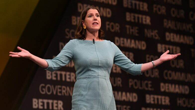 No-Deal Brexit Like 'Burning Your House Down', Says UK Lib Dem Leader Jo Swinson No-Deal Brexit Like 'Burning Your House Down', Says UK Lib Dem Leader Jo Swinson
