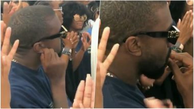 Video of Kanye West Apparently Eating His Earwax is Going Viral, Twitterati is Grossed Out Deciding What He's Upto