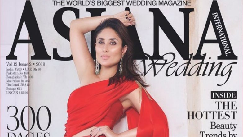 Sex Video Bollywood Porn Kareena - Lady in Red! Kareena Kapoor Khan Dazzles on the Cover of This Magazine; See  Beautiful Pics of Bollywood Actress | ðŸ‘— LatestLY