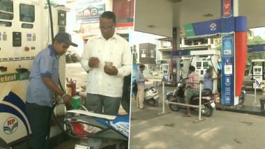 Karnataka: ‘No Helmet, No Petrol’ Campaign for Two-Wheeler Riders Comes Into Effect in Kalaburagi