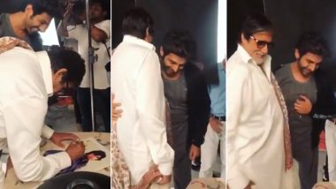 Kartik Aaryan Cannot Keep Calm As Amitabh Bachchan Signs An Autograph For Him (Watch Video)