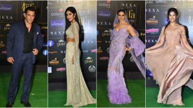 IIFA20 Awards 2019 Green Carpet Pics: Salman Khan, Katrina Kaif, Deepika Padukone, Alia Bhatt and Other Bollywood Celebs Make a Stylish Appearance