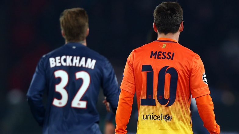 Lionel Messi to Leave Barcelona for United States? David Beckham Meets Argentina Star to Convince Him to Join MLS Club – Reports
