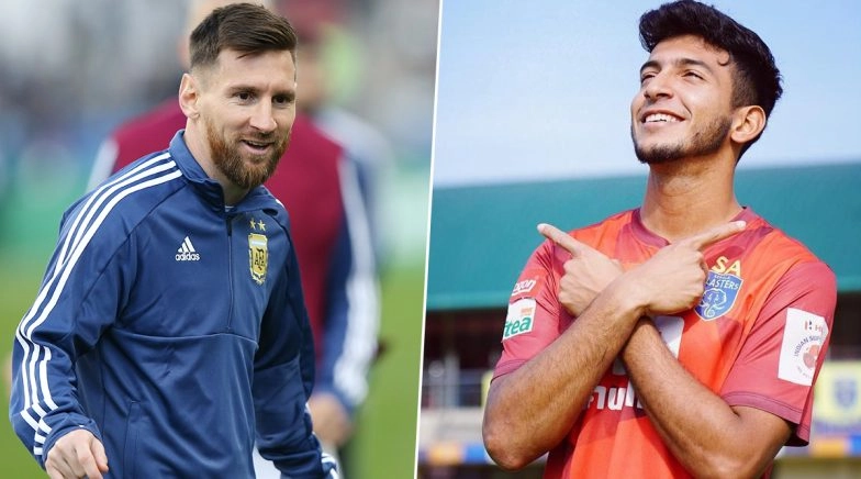 Mid-Fielder Sahal Abdul Samad Expresses Desires to Become ‘Indian Messi’