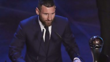 Lionel Messi Expresses Delight After Winning Best FIFA Men’s Player of the Year Award 2019, Says ‘It Has Been Long Time Without Winning Individual Prize’