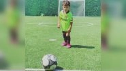 Lionel Messi&rsquo;s Son Mateo Storms the Internet With His Football Skills (Watch Video)