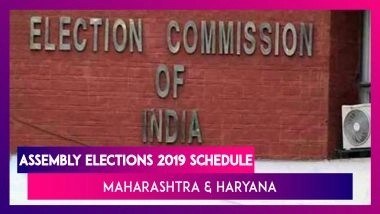 Assembly Elections 2019 Schedule: Maharashtra, Haryana Go To Polls On October 21, Results On Oct 24