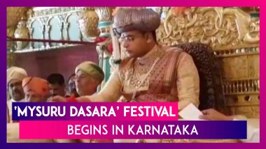 ‘Mysuru Dasara’ Festival Kicks Off To Colourful Start In Karnataka, Private Durbar Held At Palace