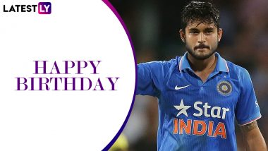 Happy Birthday Manish Pandey: A Look at 5 Brilliant Innings by the Indian Batsman As He Turns 30