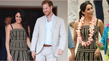 Meghan Markle Repeats Martin Grant Dress for First Royal Vacation As Family With Prince Harry and Baby Archie