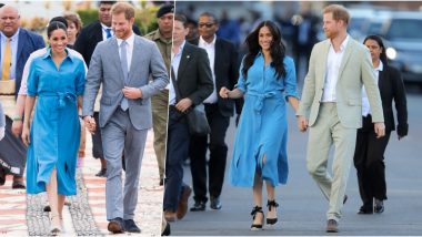 Meghan Markle Repeats the Blue Veronica Beard Dress She Rocked During Pregnancy!