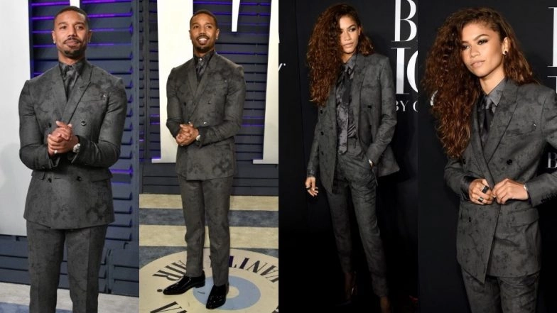 Zendaya Apes Michael B Jordan's Berluti Suit For New York Fashion Week Party And Totally Aces It According To The Actor! View Pics
