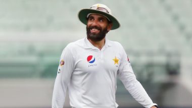 Pakistan Head Coach Misbah-ul-Haq Tests Positive For COVID-19, To Undergo Mandatory Quarantine Before Departing For Lahore