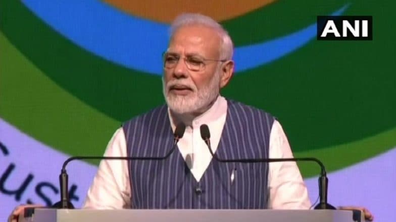 UNCCD COP14: PM Modi Addresses UN Anti-Desertification Meet, Says 'India Will Put End to Single-Use Plastic' UNCCD COP14: PM Modi Addresses UN Anti-Desertification Meet, Says 'India Will Put End to Single-Use Plastic'