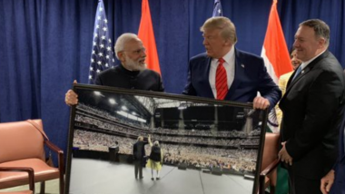 Narendra Modi-Donald Trump Bilateral Meeting Concludes, Petronet LNG Signs MoU Worth US $2.5 Billion Investment in Energy Sector