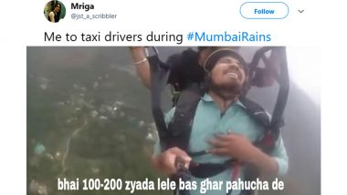As Mumbai Rains Cripple City Once Again, Netizens Make Funny Jokes and Memes to Brighten the Dull Mood (Check Funny Tweets)