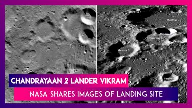 Chandrayaan 2: NASA Shares Images Of Landing Site, Says Lander Vikram May Be Hiding In Shadows