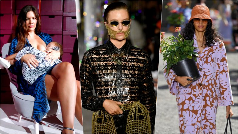 NYFW 2019: Breast Pumps to Crystal Beards, Designers Showcase Their Collection of Odd Accessories