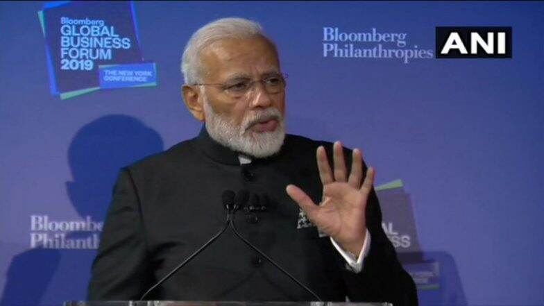 PM Narendra Modi at Global Business Forum in New York: 'Social Media Can Be Used as 'Weapon' for Good Governance' PM Narendra Modi at Global Business Forum in New York: 'Social Media Can Be Used as 'Weapon' for Good Governance'