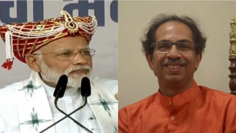 Uddhav Thackeray Swearing-In as Maharashtra Chief Minister: Shiv Sena Chief Invites PM Narendra Modi For Oath-Taking Ceremony at Shivaji Park