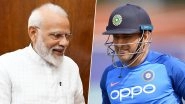 MS Dhoni Gets Second Position in the List of Most Admired Indian Men, PM Narendra Modi at the Top