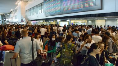 Typhoon Faxai in Japan: Over 100 Flights Cancelled, Nearly 17,000 Passengers Stranded at Tokyo's Narita Airport