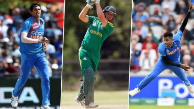 India vs South Africa T20I 2019: Hardik Pandya, Navdeep Saini, Quinton de Kock and Other Players to Watch Out for During South Africa's Tour of India