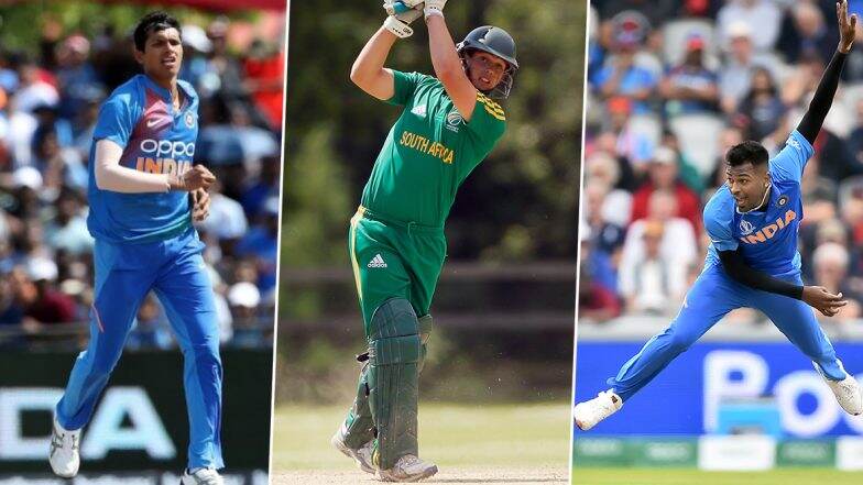 India vs South Africa T20I 2019: Hardik Pandya, Navdeep Saini, Quinton de Kock and Other Players to Watch Out for During South Africa's Tour of India India vs South Africa T20I 2019: Hardik Pandya, Navdeep Saini, Quinton de Kock and Other Players to Watch Out for During South Africa's Tour of India