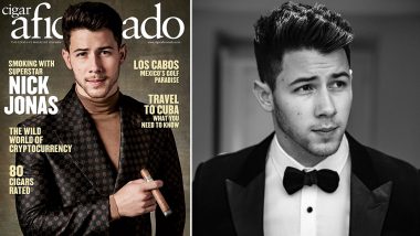 Nick Jonas' Undying Love for Cigars Finds Him a Place on the Cover of Cigar Aficionado's New Issue - View Pic