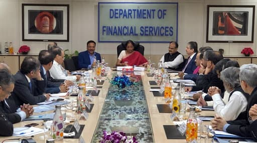 Nirmala Sitharaman Quashes 'Liquidity Crunch' Reports After Meeting Private Bank CEOs, Announces Loan Outreach Programme in 250 Districts Nirmala Sitharaman Quashes 'Liquidity Crunch' Reports After Meeting Private Bank CEOs, Announces Loan Outreach Programme in 250 Districts