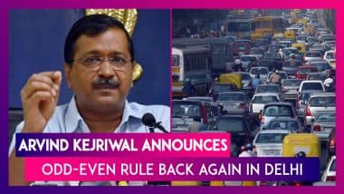 Odd-Even Rule Back Again in Delhi; Arvind Kejriwal Announces 7-Point Action Plan to Tackle Pollution