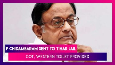 P Chidambaram Sent To Tihar Jail In INX Media Case, Lodged In Jail 7; Cell Has Cot, Western Toilet