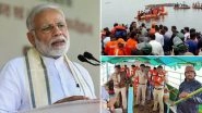 PM Narendra Modi Offers Condolences on Andhra Pradesh Boat Capsize That Claimed 11 Lives, Tweets in Telugu to Express Grief
