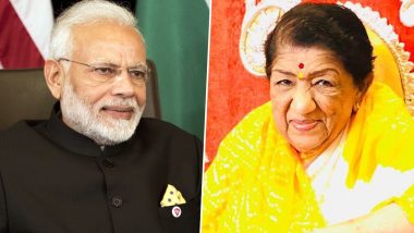 Mann Ki Baat: PM Narendra Modi Extends Birthday Wishes to Legendary Singer Lata Mangeshkar on His Radio Show